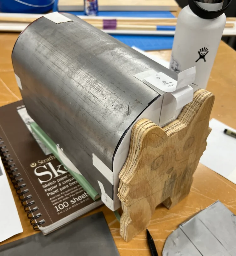 mailbox lid prototype