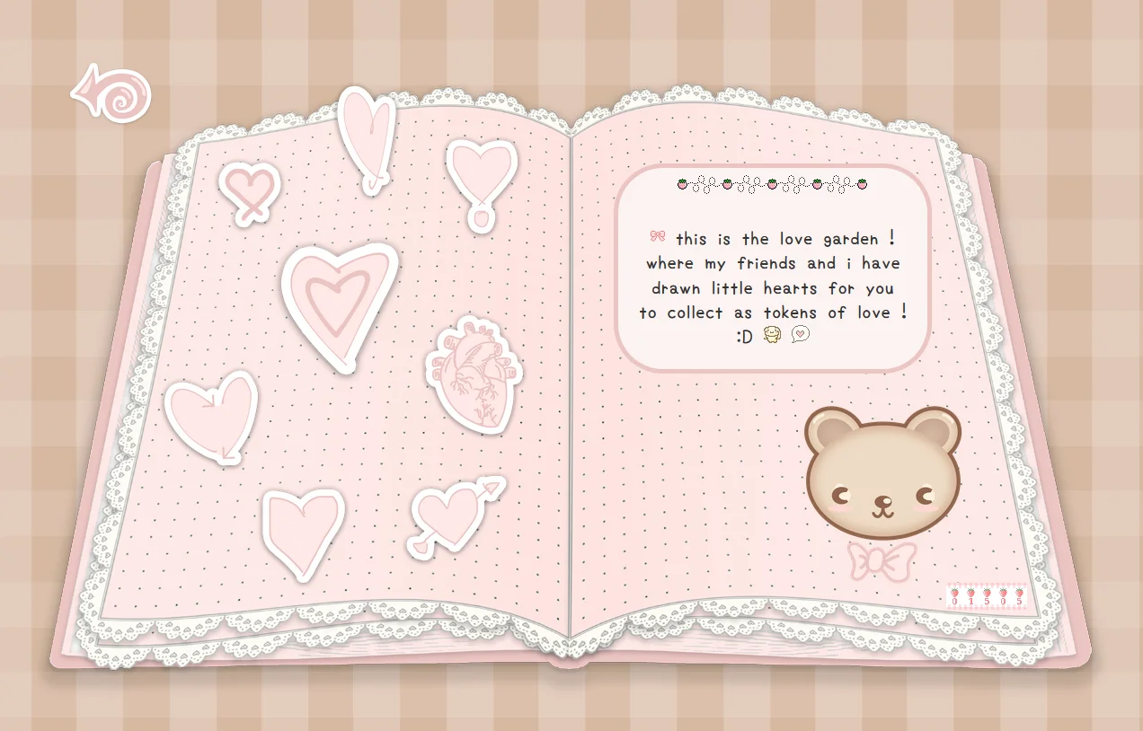 full physical zine spread