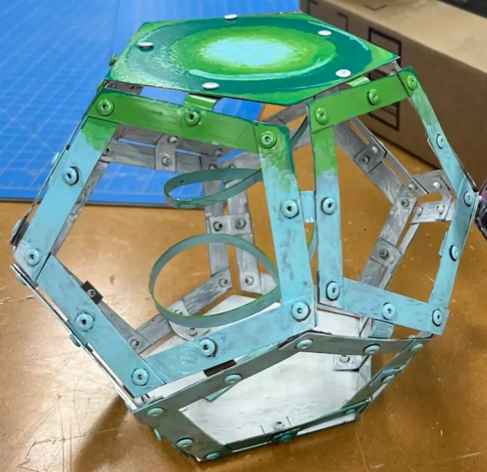 metal dodecahedron 1